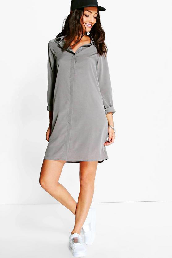 Tall Gemma Oversized Shirt Dress